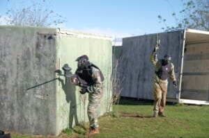 Partida de Paintball en Gijón